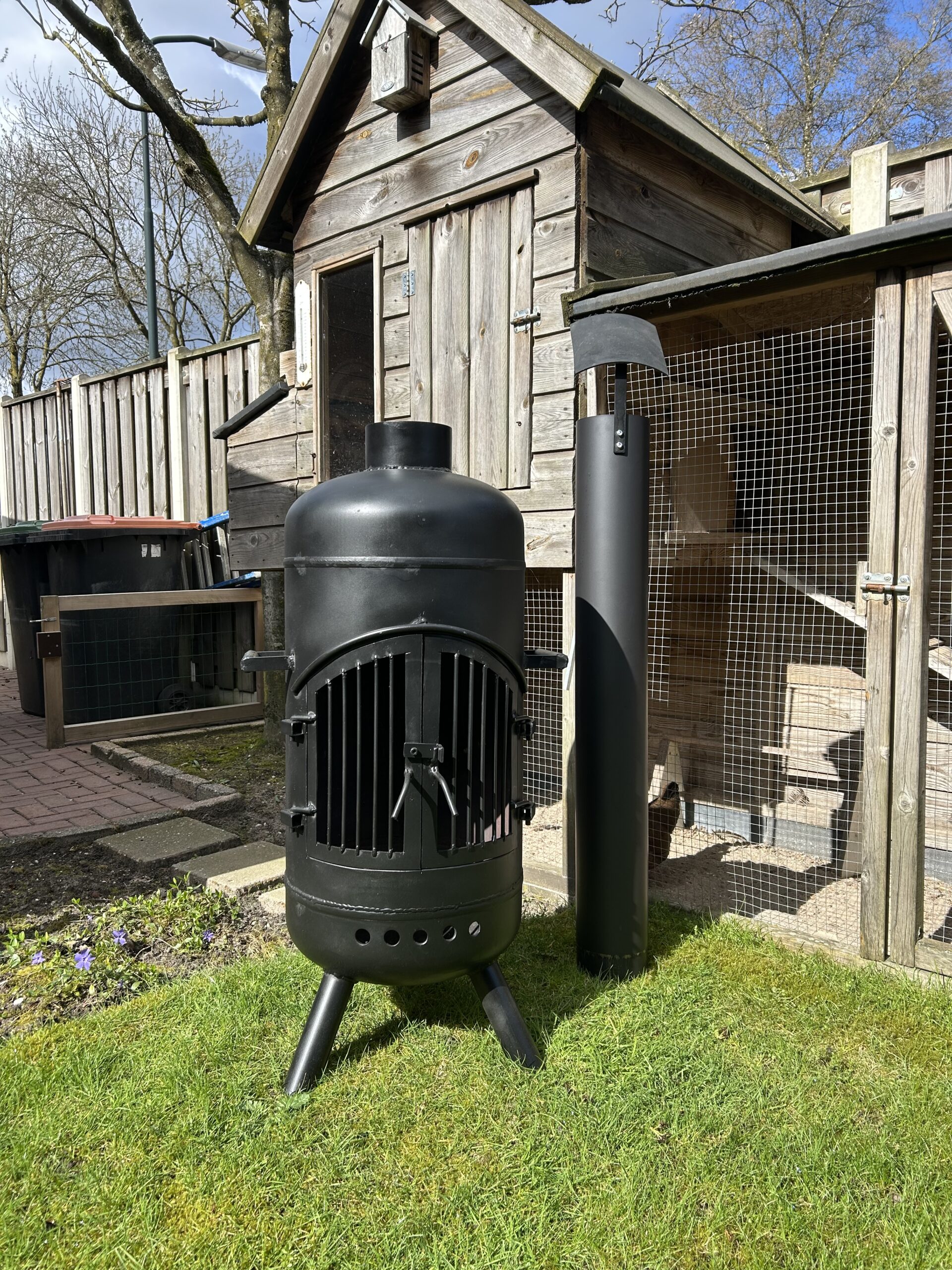 BBQ rooster voor tuinhaard