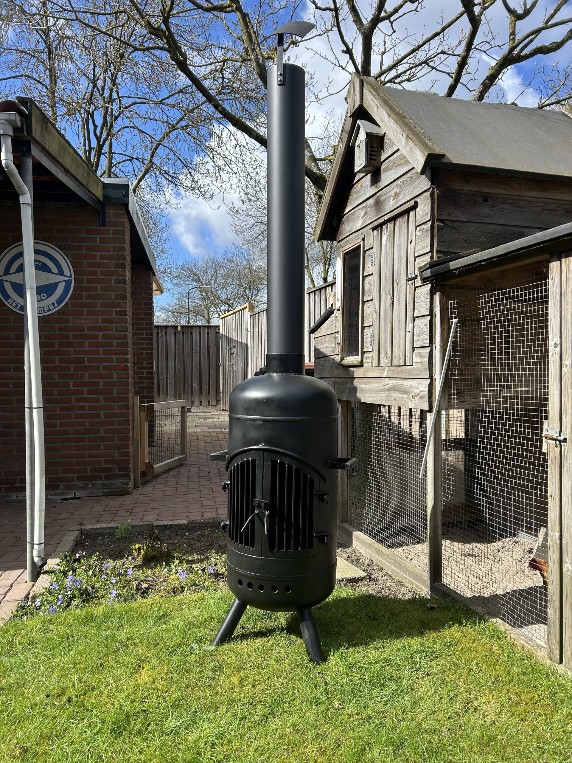 BBQ Rooster voor tuinhaard